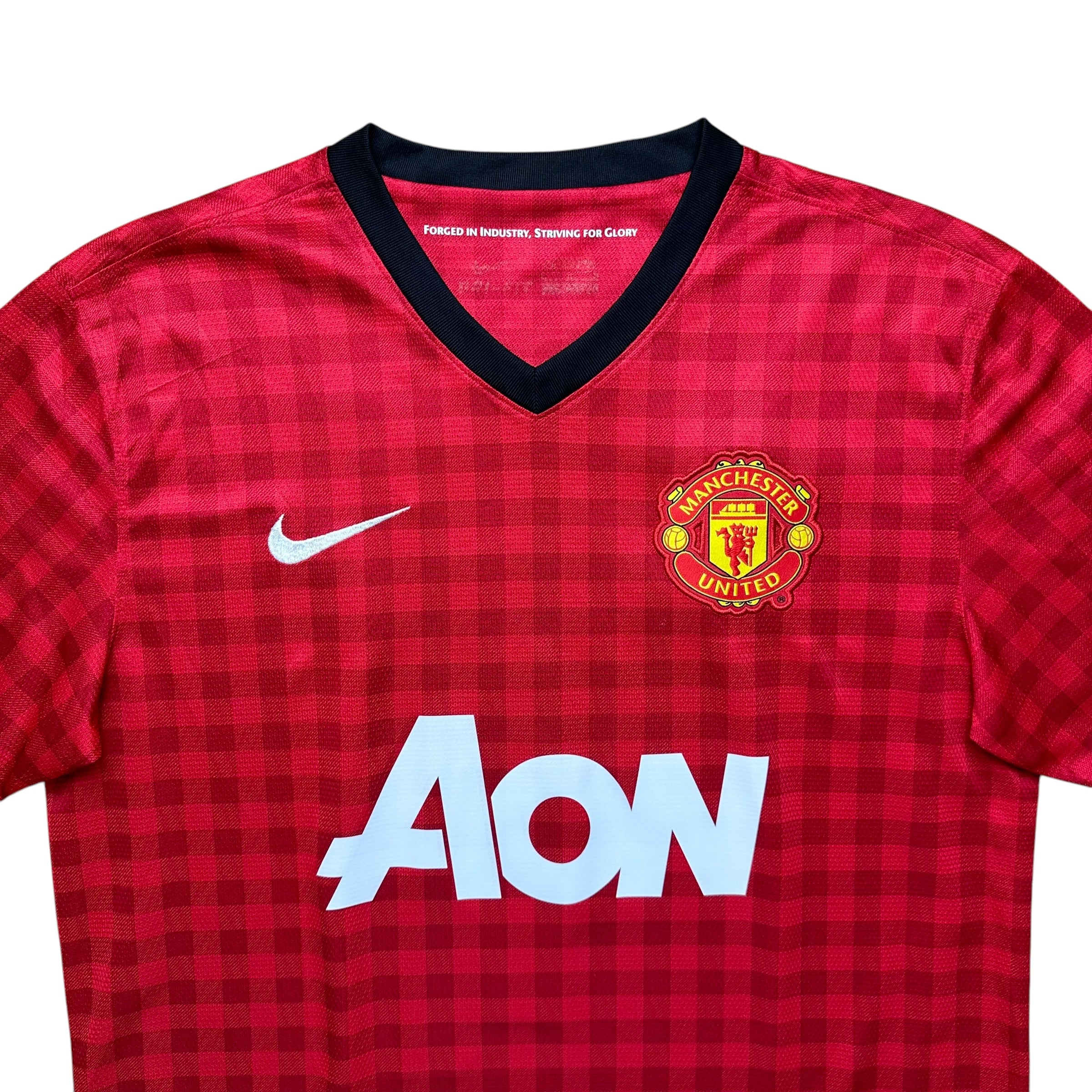 Manchester United 2012-13 Home Shirt (M) Jones #4
